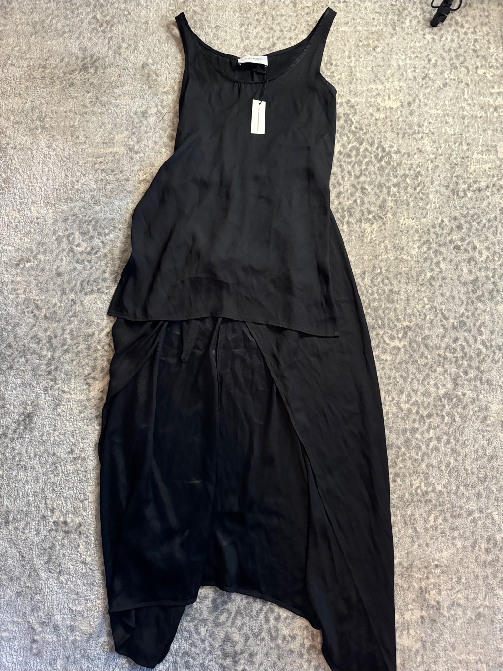 Anemos Asymmetrical Wrap Dress